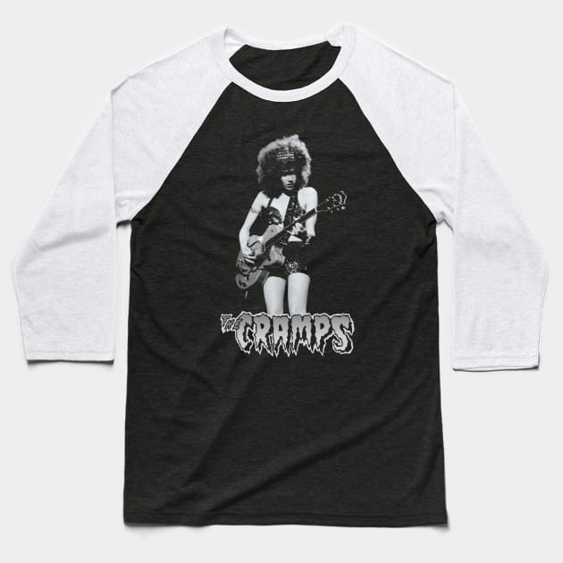 The Cramps Baseball T-Shirt by Shirleyy Shop Arts